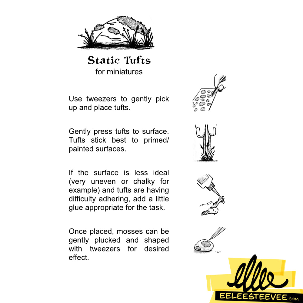 Flower Tufts multi-colour pack